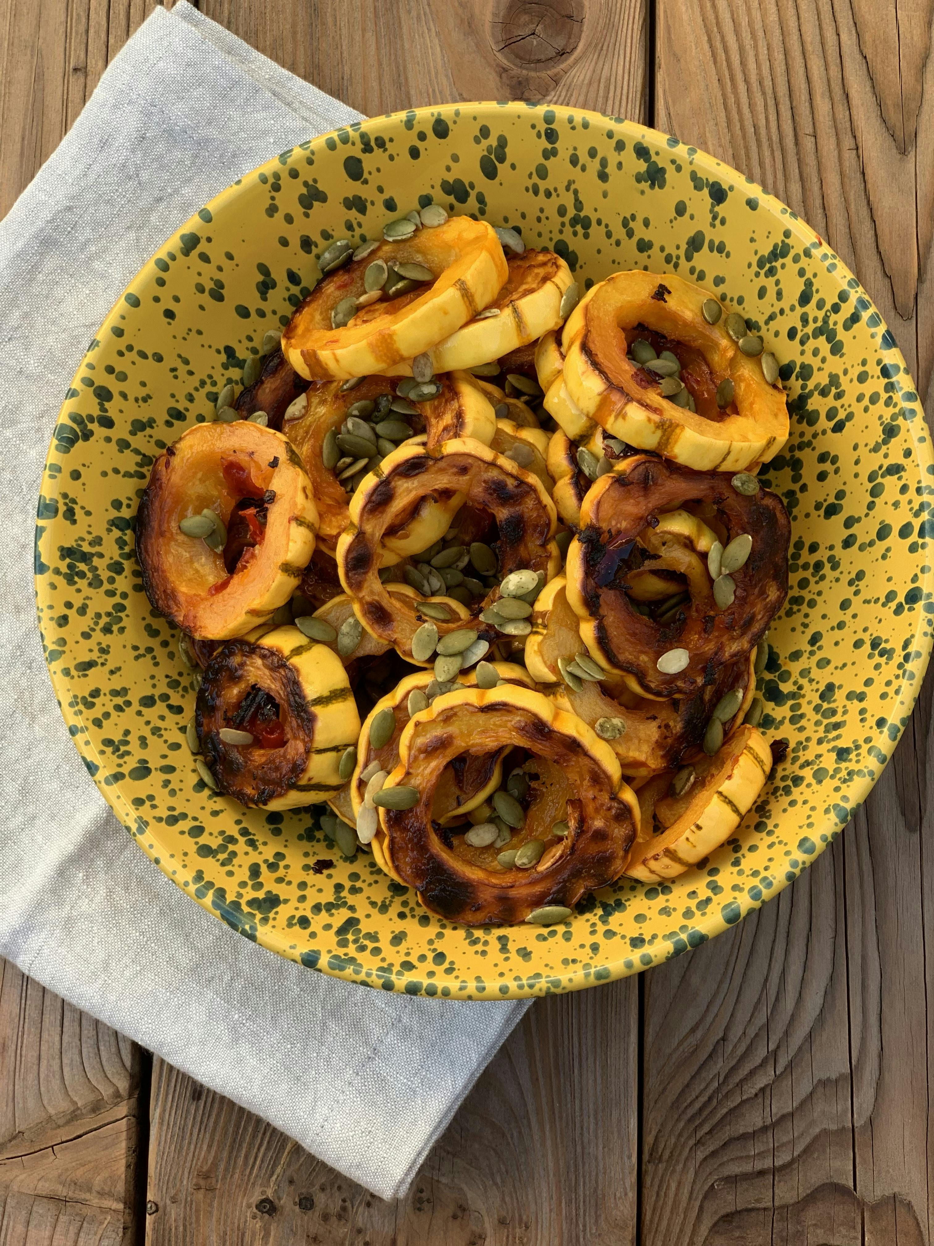 WÜSTHOF Spicy Chili Butter Roasted Delicata Squash 
