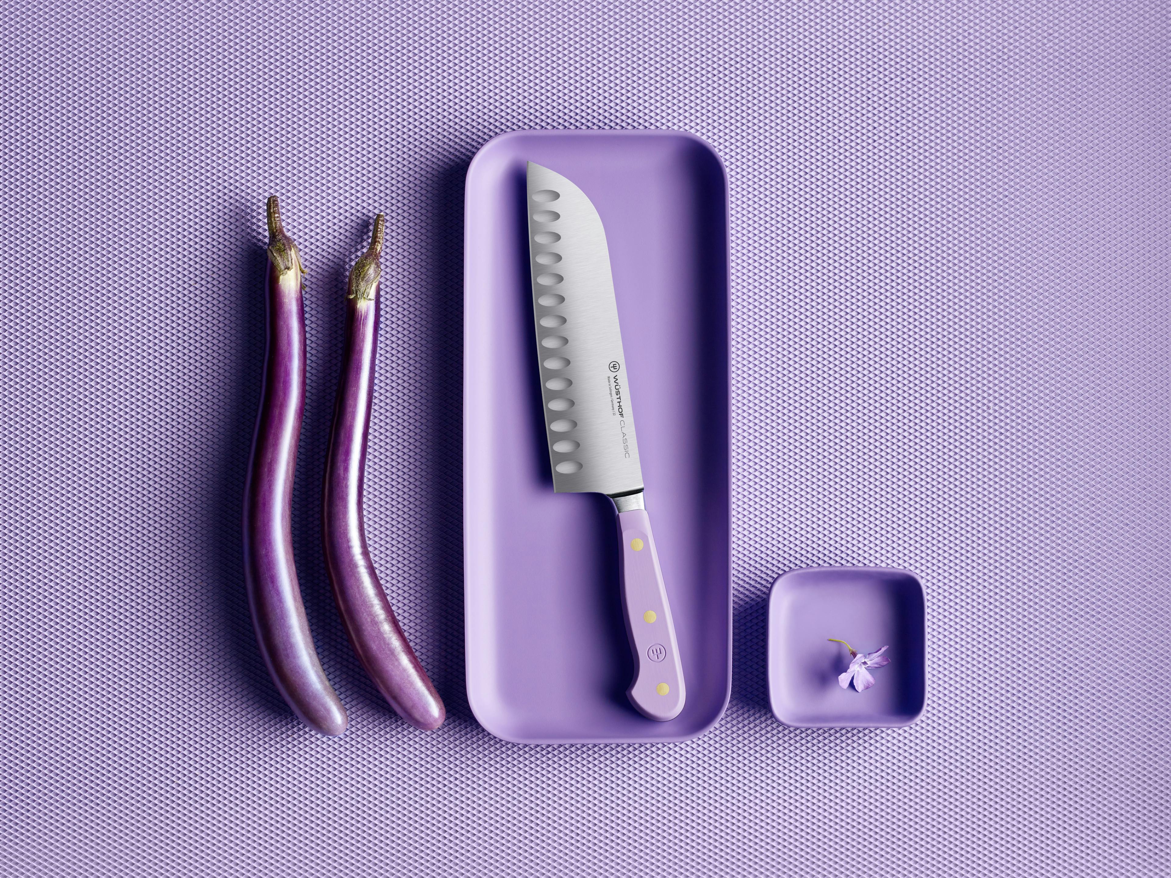 Purple Yam Asian Style Knives