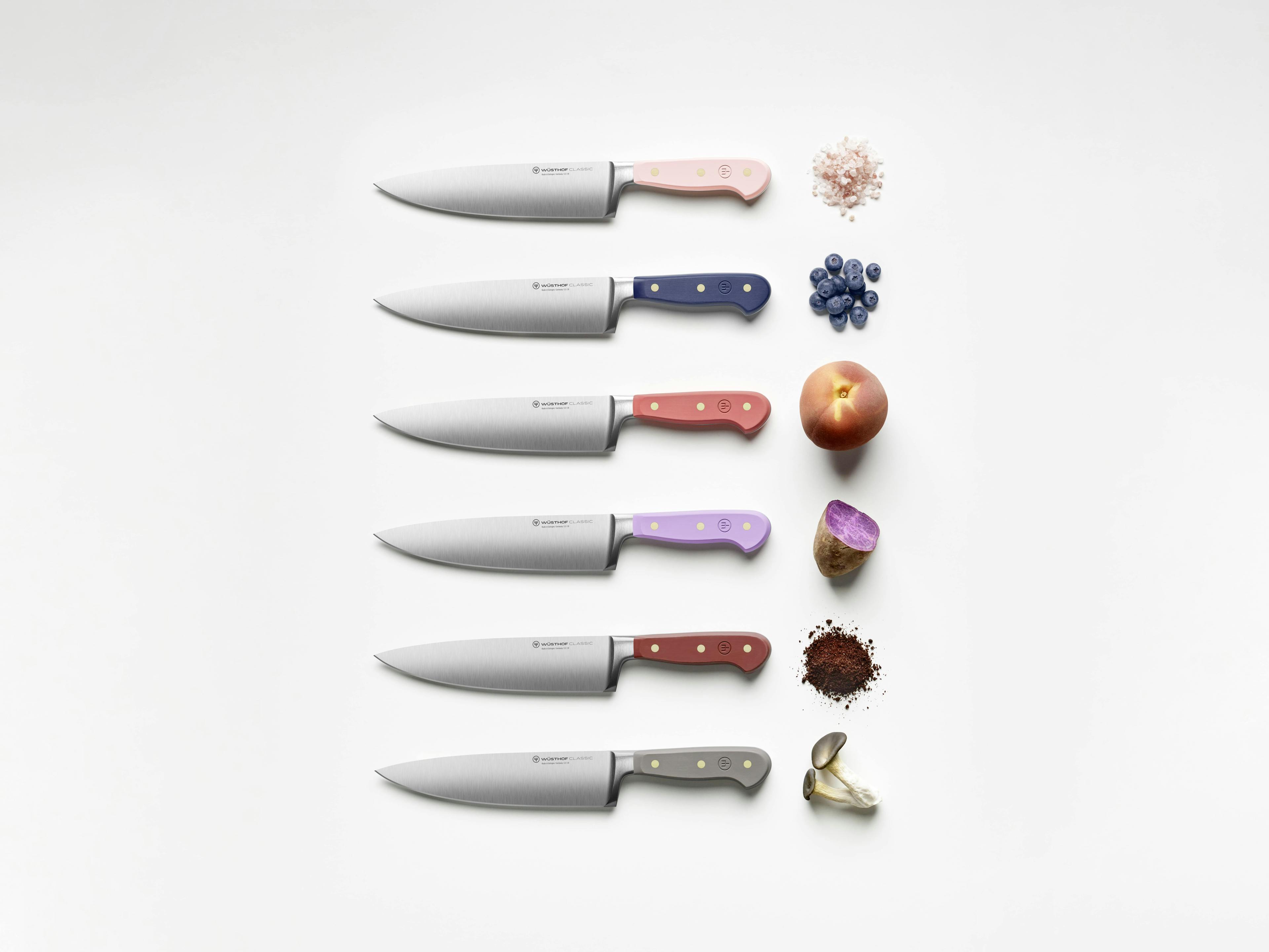 Classic Color Full Line shown with Chef's Knives