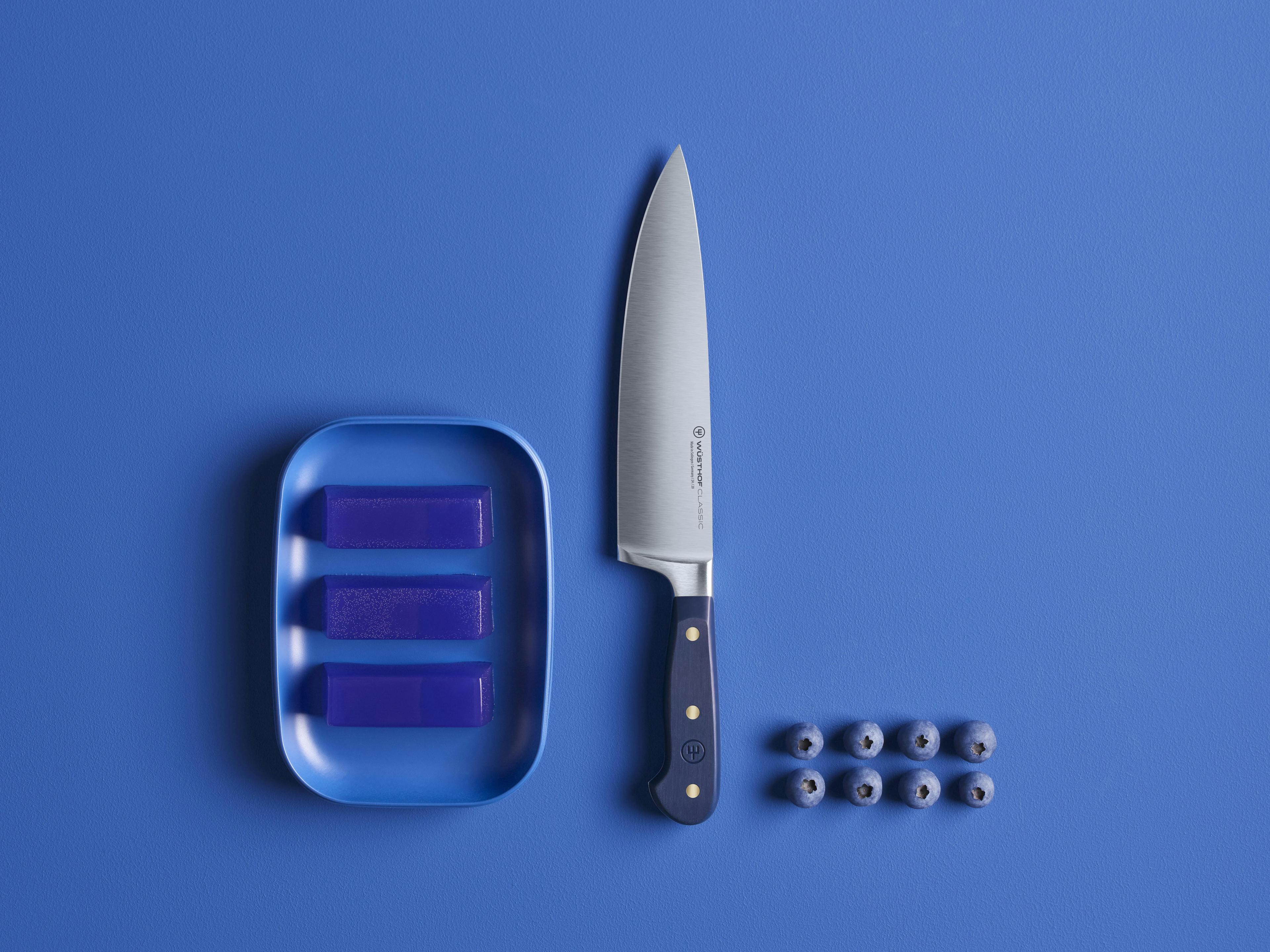Chef's Knife in wild blueberry